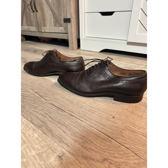 Scotch Grain For Hirokawa Dress Shoes Japan Bench Made Oxford 26 Brown Leather main image 7
